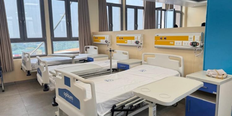 heal kath project patients readying to receive care at two upgraded wards