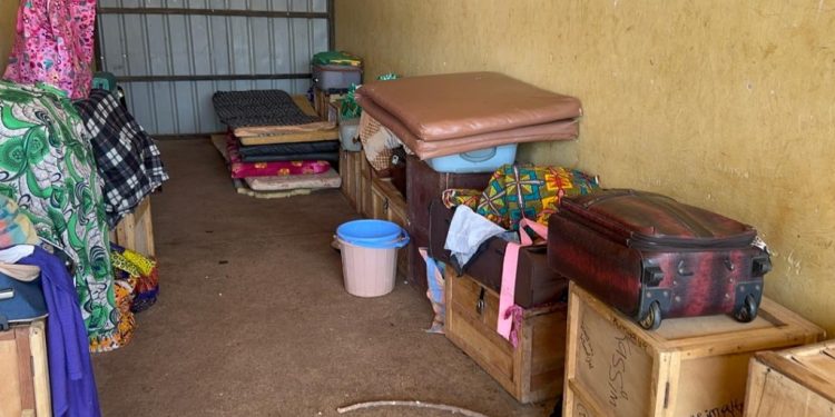heavy windstorm in tamale displaces over 1000 female students of nobisco