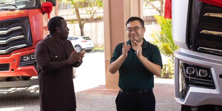 Howo Max Tractor launches in Ghana 1 howo max tractor launches in ghana