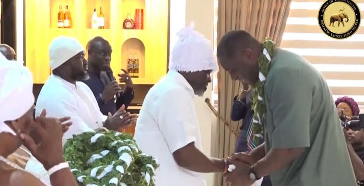 Idris Elba honoured by Ga King, unveils plans for world-class film studio in Accra 1 idris elba honoured by ga king unveils plans for world class film studio in accra