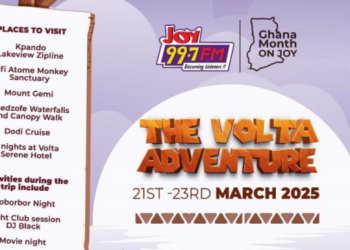 Joy FM to celebrate Ghana Month with Volta Region tour