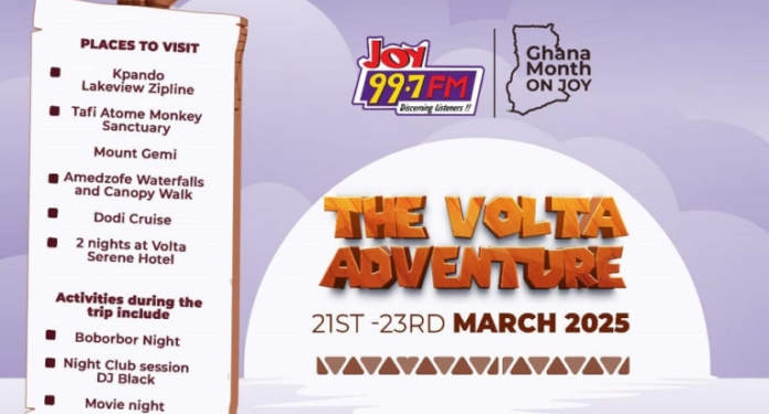 joy fm to celebrate ghana month with volta region tour