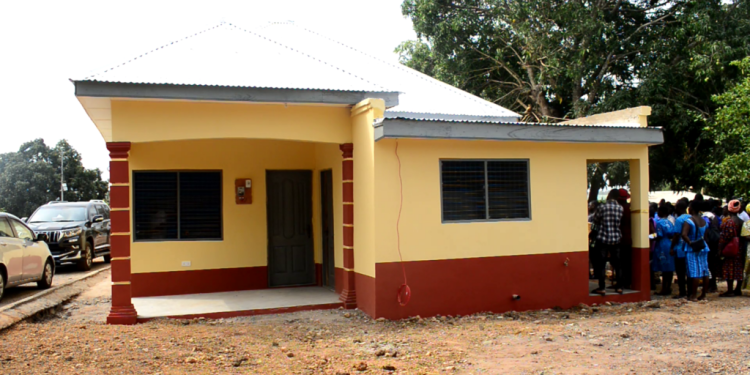 kpando senior high school pta hands over 4 projects to management