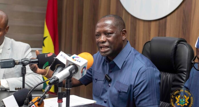 lands minister launches initiative to reform small scale mining sector