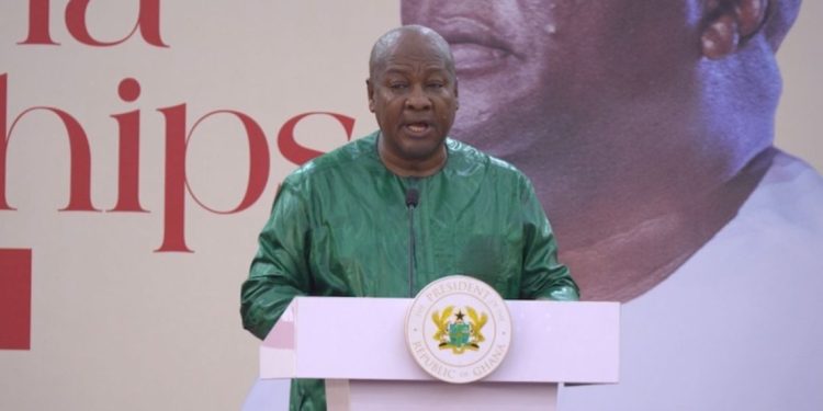 mahama announces start of kumasi western bypass under big push programme