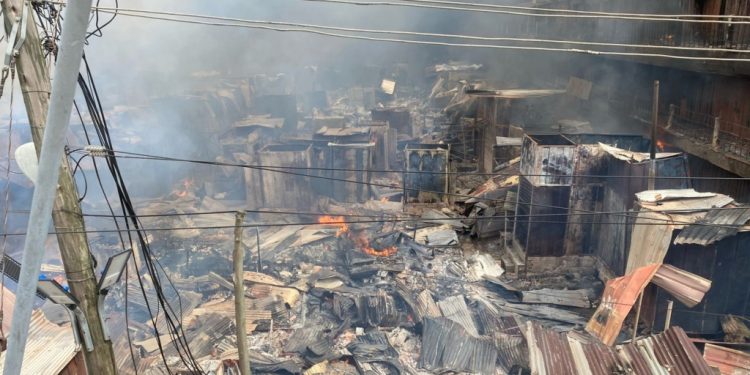 mahama directs nadmo to assist traders affected by adum fire