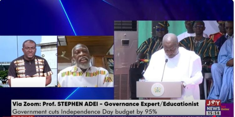 mahama has done very well in his honeymoon period prof adei