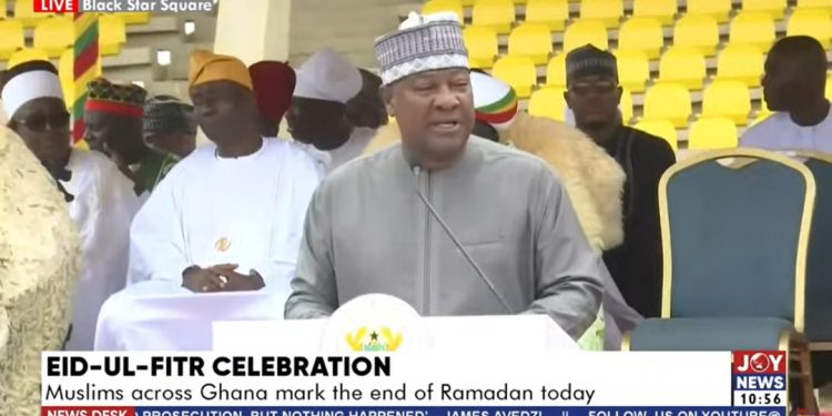 make peace with one another mahama tells muslims