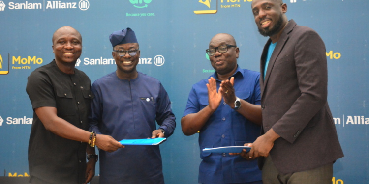 mobilemoney ltd partners sanlam allianz and ayo to launch life insurance cover for momo agents