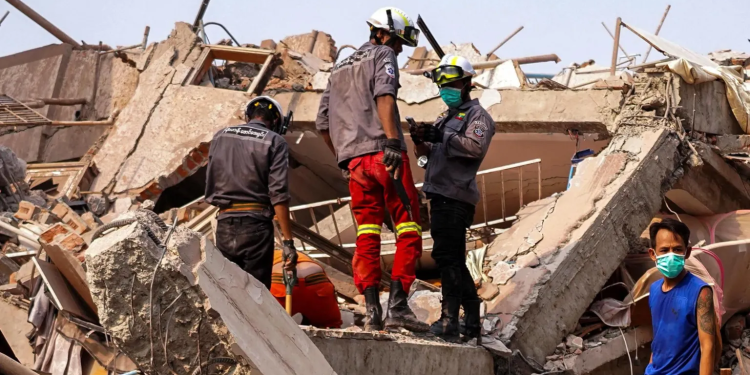 More Myanmar quake survivors pulled from rubble 1 more myanmar quake survivors pulled from rubble