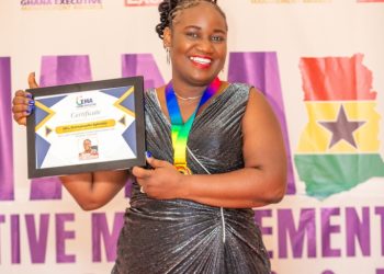 NLA’s Chief Internal Auditor honoured  at the Ghana Executive Management Awards