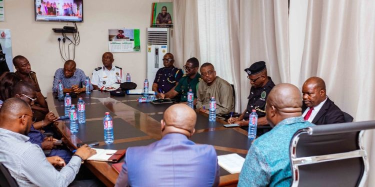 npa donates relief items to victims of ketu south tidal waves