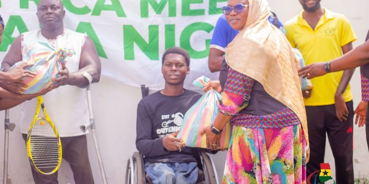 npc president donates to para athletes