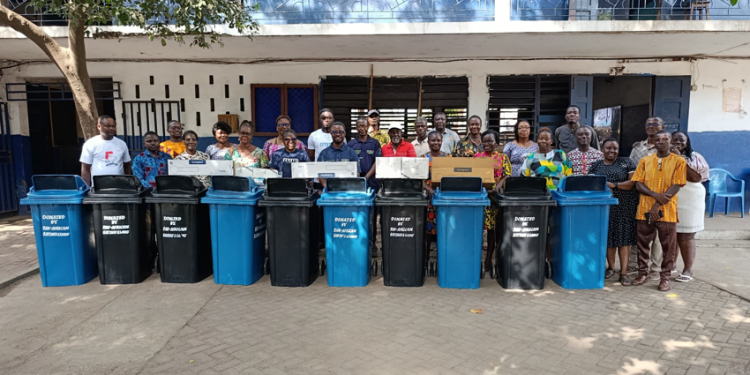 pan african savings and loans supports two schools in greater accra region