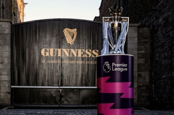 premier league trophy arrives in accra for guiness ghana trophy tour