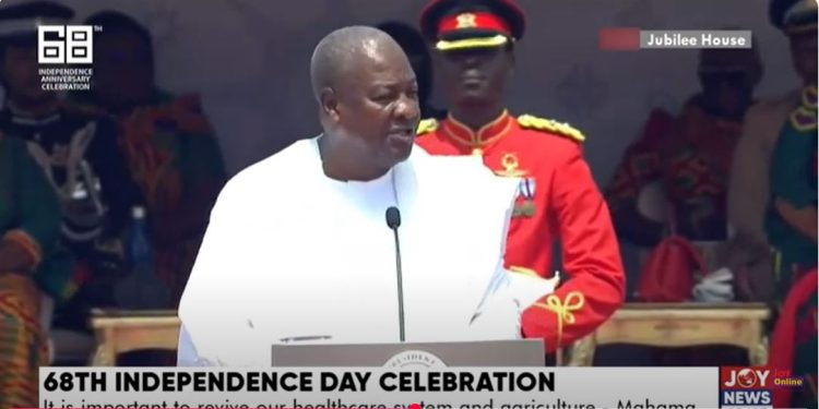 proclaiming self reliance and begging donors for aid meaningless mahama