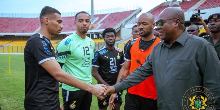 put afcon 2025 failure behind you mahama urges black stars