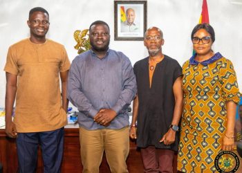 Rex Omar discusses proposed National Theatre plans with Ashanti Regional minister
