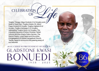 (Rtd) Chief Supt. of Police, Gladstone Kwasi Bonuedi