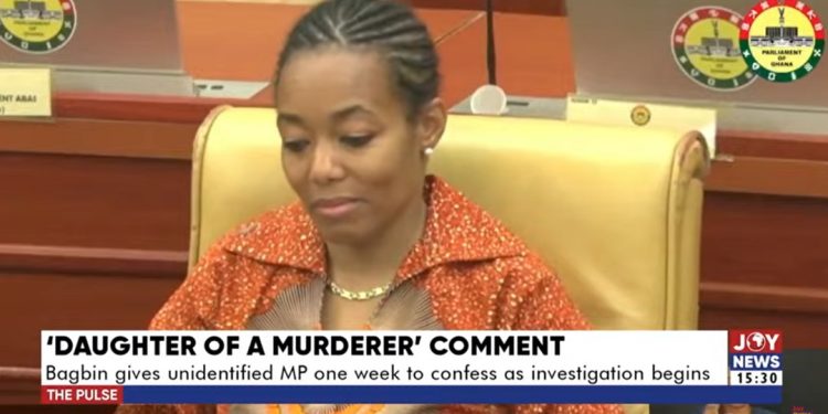 speaker apologises to rawlings family anlo state over verbal attack on zanetor in parliament