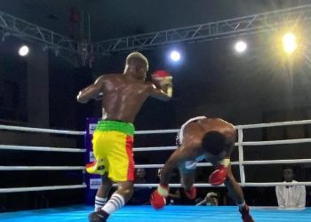 Theophilus Allotey Extends Unbeaten Streak with Explosive KO Over Nigerian Rival