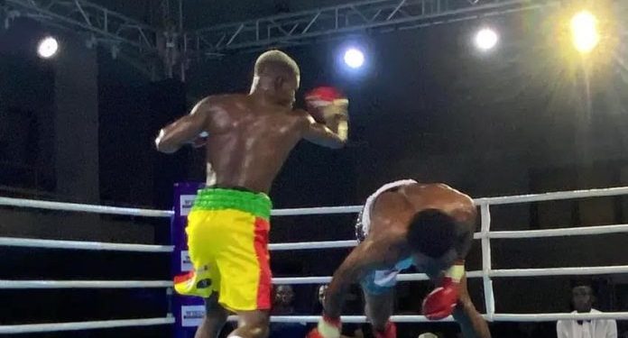 theophilus allotey extends unbeaten streak with explosive ko over nigerian rival