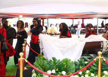 Thousands gather to bid farewell to ageless Ga music icon Naa Amanua Dodoo