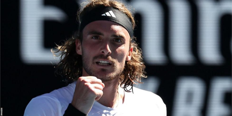 tsitsipas beats auger aliassime to win dubai final