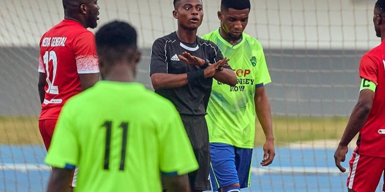 ug corporate football league group b delivers surprises in week two