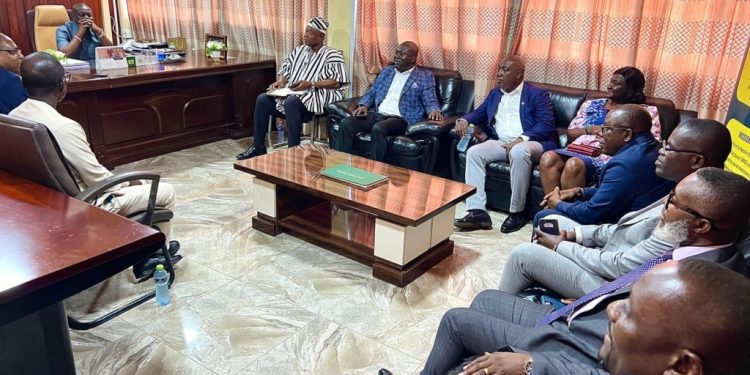 western regional minister peldges support for takoradi technical university
