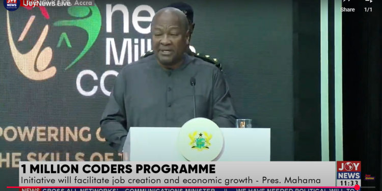 90000 apply for national coders programme in just 48 hours mahama announces