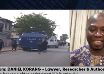 A person has the power to resist arrest if it is unlawful – Daniel Korang