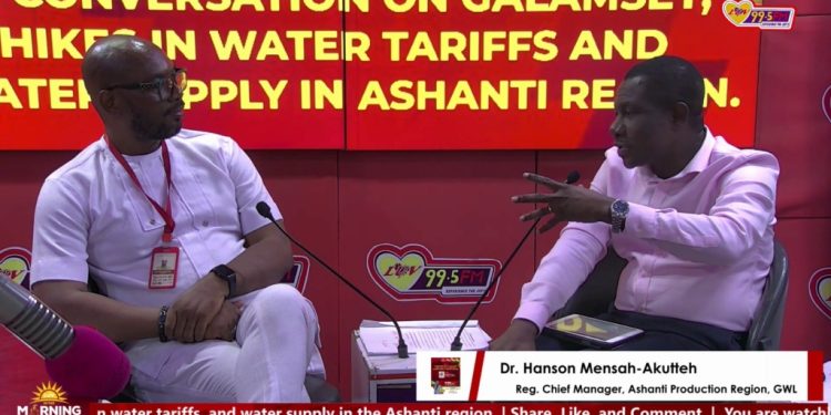 a r gwcl justifies water tariff increment cites galamsey and aging infrastructure