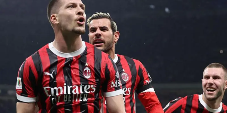 ac milan beat inter to rech coppa italia final
