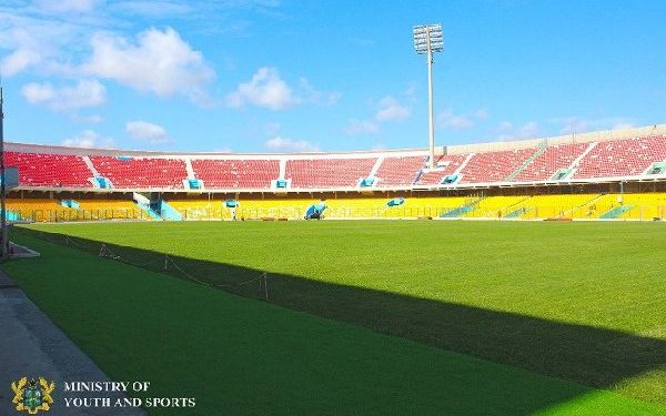accra sports stadium not available for footballing activities until completion of structural audit nsa