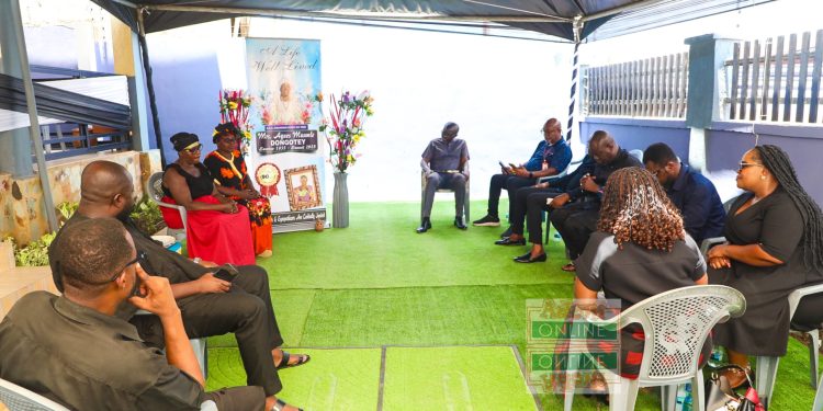 adom brands commiserates with akumaa mama zimbi over mothers demise