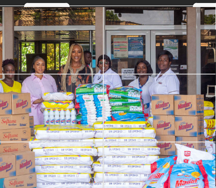 afetsi awoonor foundation donates to korle bu to improve maternal and child healthcare