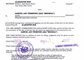 Alabaster Box sues Medikal for GH₵15 million over ‘Akwaaba’ interpolation