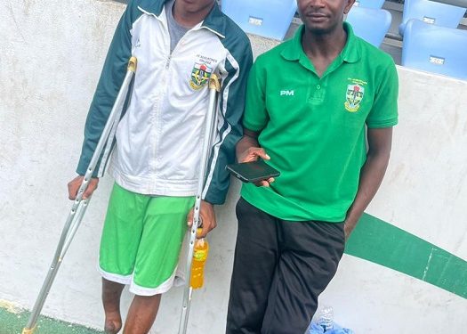 augusco high jumper ampiah gilbert to represent ghana at 2025 para athletics meeting