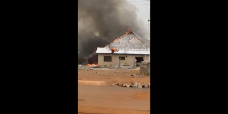 bawku one dead police commanders house burnt in latest clashes