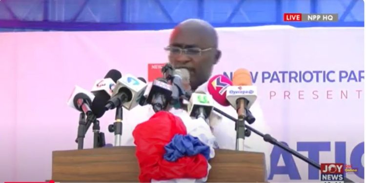 bawumia donates ghc2a23m to npp for welfare support