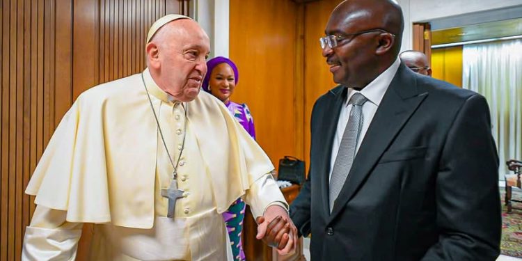bawumia mourns pope francis hails his legacy of humility inclusion