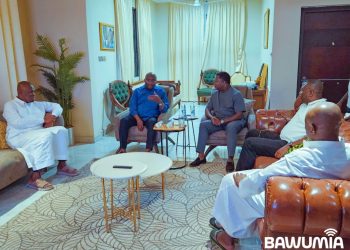 Bawumia visits Ntim Fordjour after NIB attempted to arrest him
