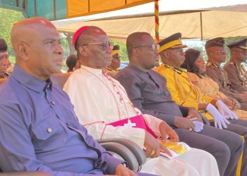 Bono Regional Prison Commander honoured at a pull-out ceremony after 32 years of service