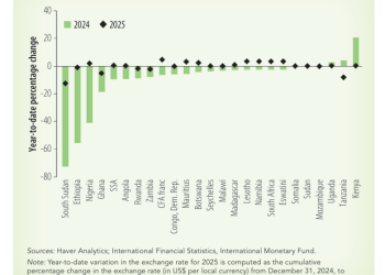 Cedi depreciates by about 4% to dollar so far in 2025 – World Bank