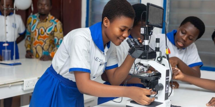 chemsolv limited commissions ultra modern science lab at prince of peace girls shs in kumasi