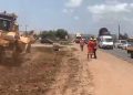Construction resumes on Tema-Aflao road after months of delay