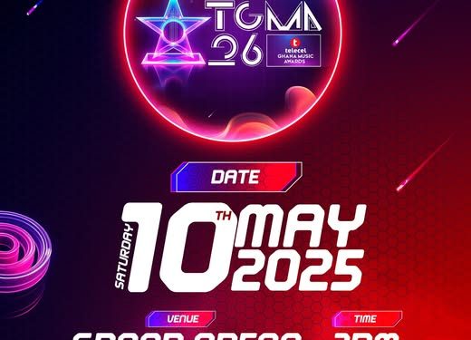 date for 2025 telecel ghana music awards changed to may 10