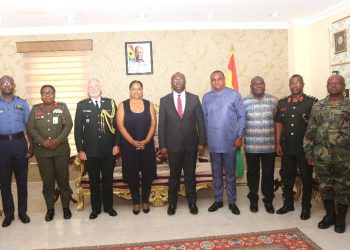 Defence Minister engages Canadian and Dutch envoys on peace and galamsey fight 7 Defence Minister engages Canadian and Dutch envoys on peace and galamsey fight