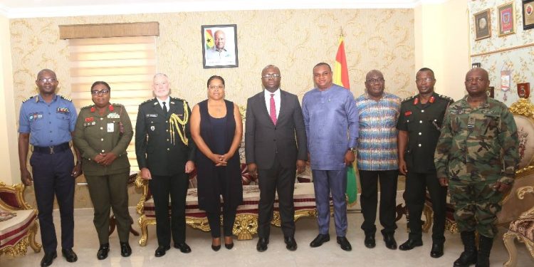 defence minister engages canadian and dutch envoys on peace and galamsey fight